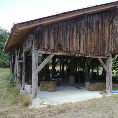 Auto-Construction de la Miellerie en Terre et Paille (40)