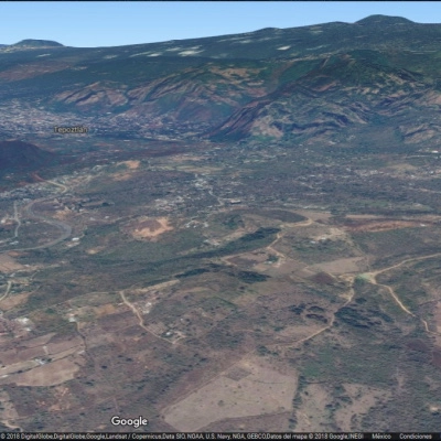 Mexique-Vente Beau Terrain à la Campagne-Tepoztlan Morelos