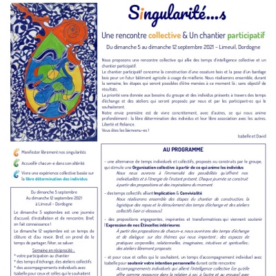 Singularité. . ⋅s: une Rencontre Collective & un Chantier Participatif (24)