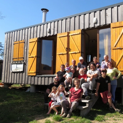 Location hébergement de loisir maisonnette en éco-hameau (07)