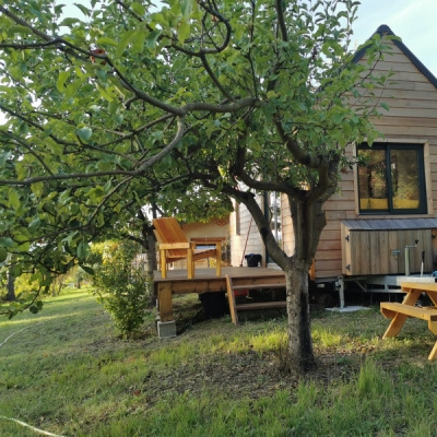 Tiny house a louer dans un ecolieu ecologique et veg, sans alcool (26)