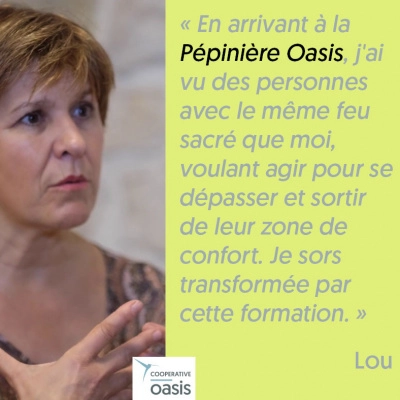 Se Former pour Porter un Projet-avec la Coopérative Oasis