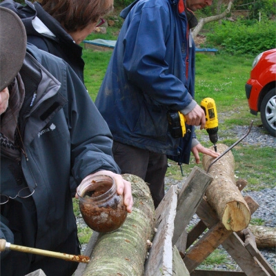 Atelier: Culture de Champignons sur Bûche (22)