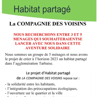 Projet d'Habitat Partage (65)