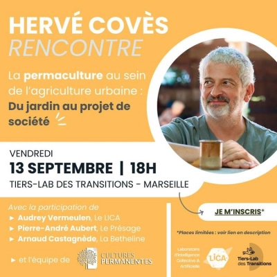 Cherchons Reporter pour Conférence Permaculture Urbaine à Marseille (13)