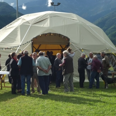 Dôme Géodésique 75 m² pour Accueil du Public (66)